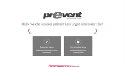 Desktop Screenshot of prevent-projects.com